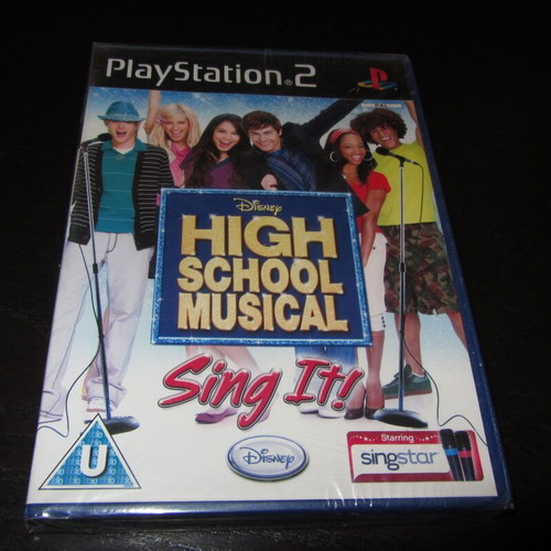 High School Musical Sing It Sony PS2 new sealed