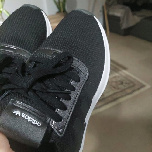 Adidas athletic shoes used, size 36, black
