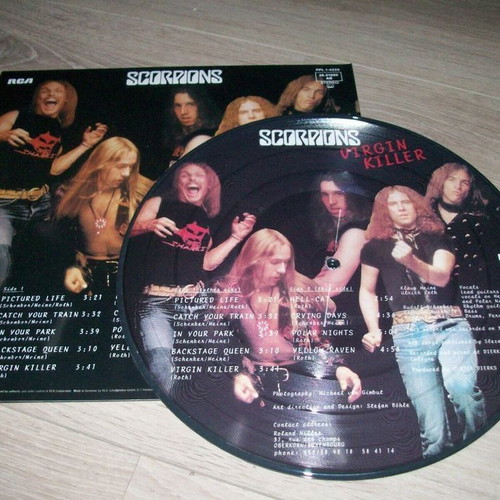 Scorpions - Virgin Killer GERMAN EDITION NEW PICTURE VINYL RARE EDITION