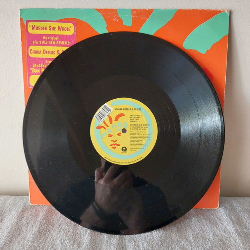 Chaka Demus & Pliers Murder She Wrote vinyl record used, reggae