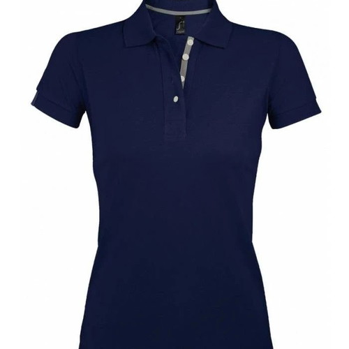 Portland 00575 women's polo shirt new, size M, blue