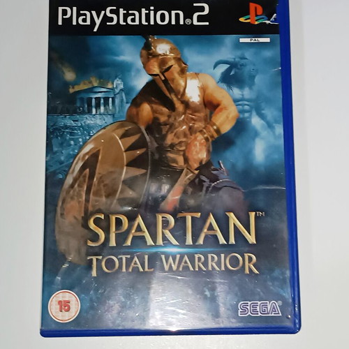 Spartan Total Warrior PS2 game used, complete in box