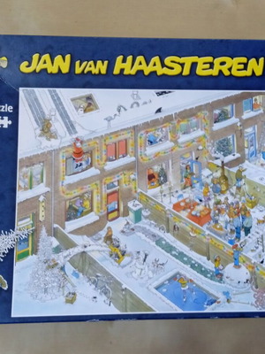 Παζλ Puzzle jumbo Jan van Haasteren "Christmas Eve" 1000 κμτ. μεταχειρισμένο