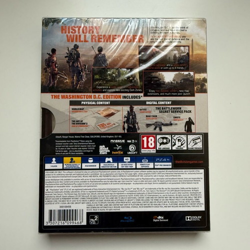 Tom Clancy The Division 2 PlayStation 4 new, sealed