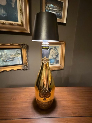 Armand de Brignac Ace of Spades LED lamp like new, rechargeable