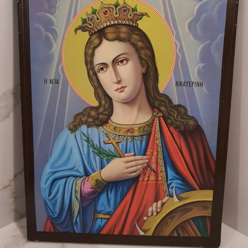 Saint Catherine icon new