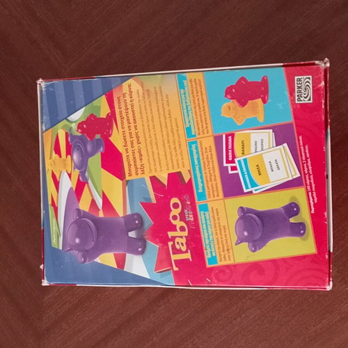 Taboo for children used, complete
