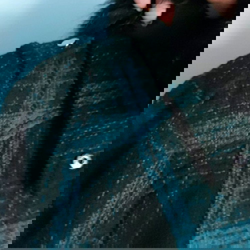 Γυναικείο παλτό Yessica καρό με αποσπώμενο γιακά, σαν καινούργιο, XL-XXL