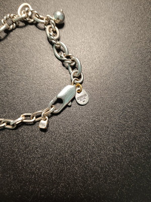 Dyrberg Kern bracelet like new, timeless design, silver