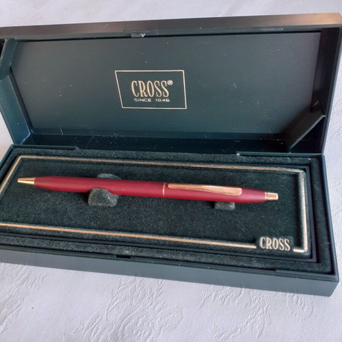 Cross Classic Century Matte Burgundy Ballpoint Pen model 2202 new