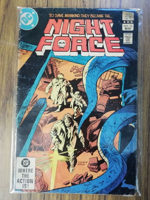 Night Force DC Comics foreign language, used (1982)