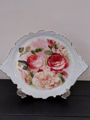 SNT Home serving platter, dishwasher safe, floral design