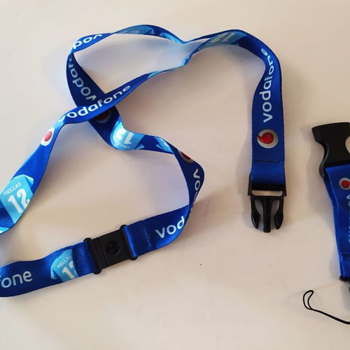 Hellas Vodafone fabric lanyard like new