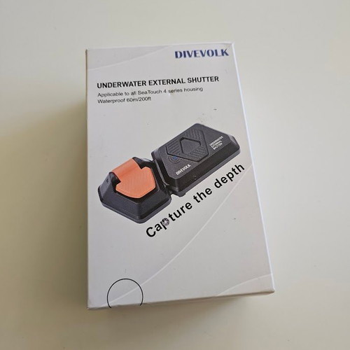 Divevolk Underwater External Shutter νέο για SeaTouch 4 Max σειρά