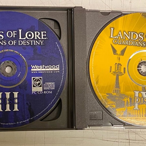 Lands of Lore Guardians of Destiny PC like new, 4 disks
