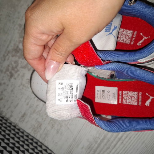 Puma sneakers like new, size 30, blue and red