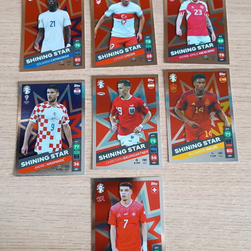 Shining Stars Lidl Card Collection Euro 2024 new