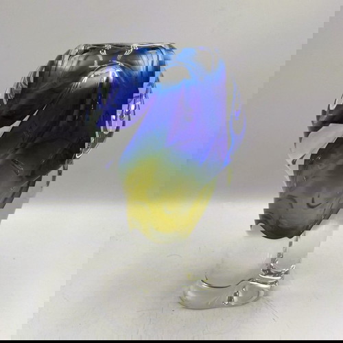 Vintage βάζο Art Glass "Tulip" σχεδιασμού Josef Hospodka σαν καινούργιο