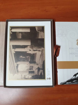 Photo box with Princess Sissy photos used from Achillion Museum