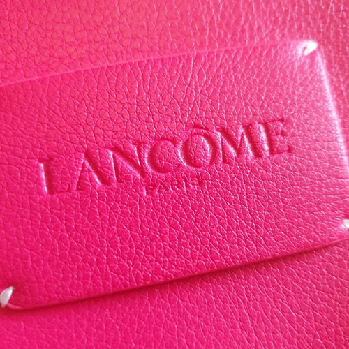 Lancome toiletry bag new pink leatherette