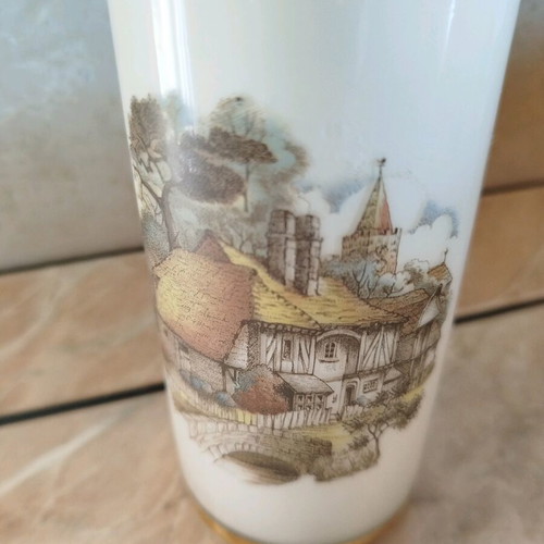 Collectible vintage water glass used
