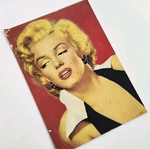 Marilyn Monroe Post Card used