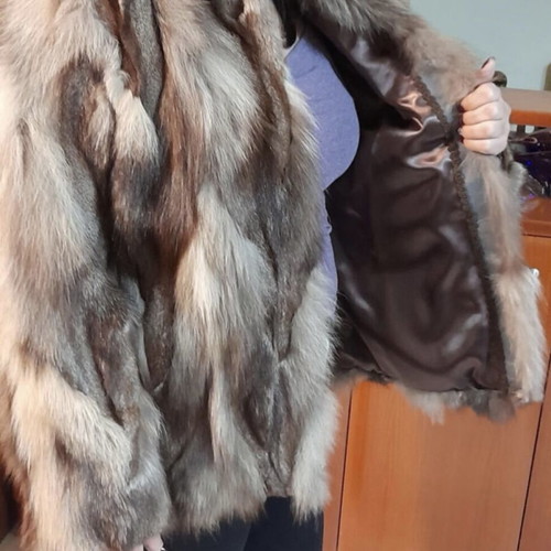 Women's natural fur worn 2-3 times