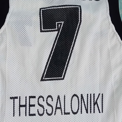 PAOK Basketball Jersey Adidas 1997 Kakiousis used, size L