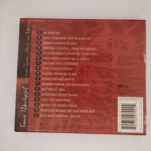 Giannis Ploutarchos Den Einai O Erotas CD, laiko