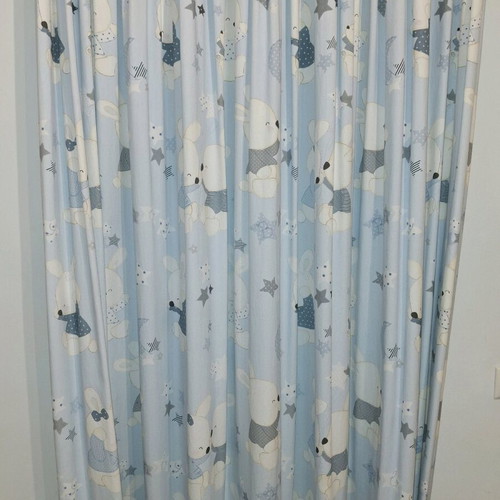 Children's curtain like new height 2.40 m width 2.60 m ready gathered 1.00 m
