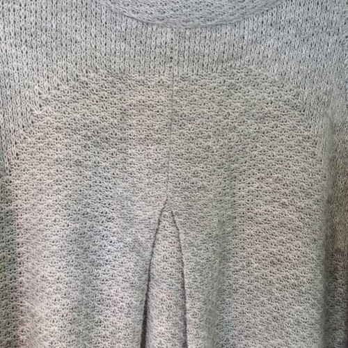 Helmi knitted dress light gray like new, size S