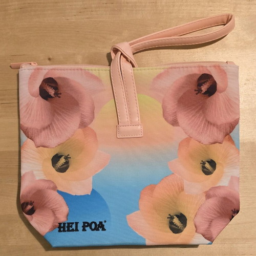 Hei Poa Floral pouch unused, multicolored