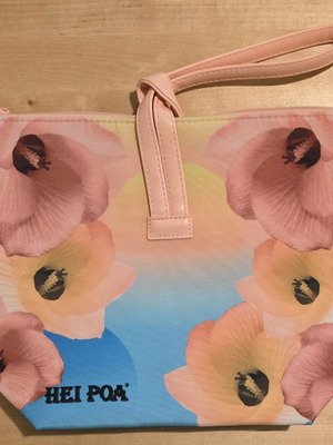 Hei Poa Floral pouch unused, multicolored