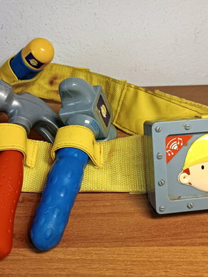 Ζώνη εργαλείων ομιλίας Bob the Builder με ελλείψεις