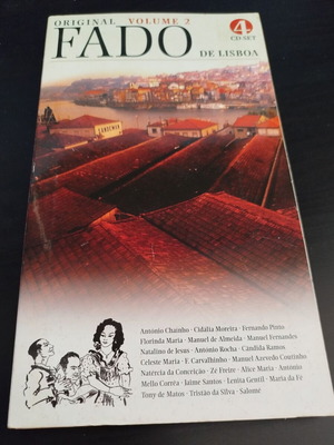 FADO de Lisboa 4 CD BoxSet σαν καινούργιο, folk