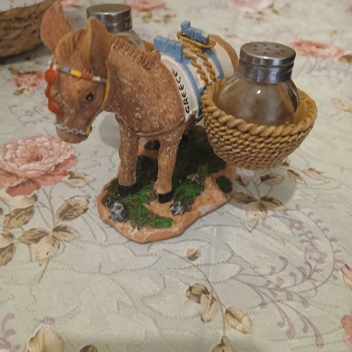 Donkey Salt and Pepper Shaker New Greece