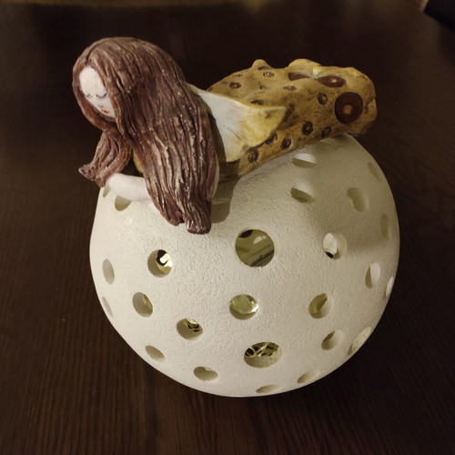 Table ceramic lamp new, decorative