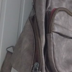 Backpack shoulder bag used, gold