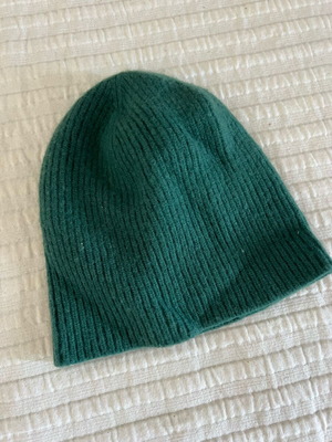 Benetton baby wool hat like new, green, 0-1 years