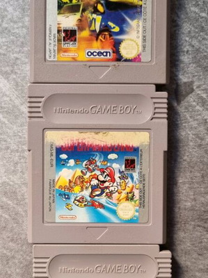 Game Boy cartridges used, pack of 3