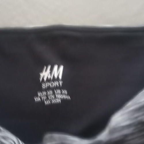 H&M leggings XS black, lightly used