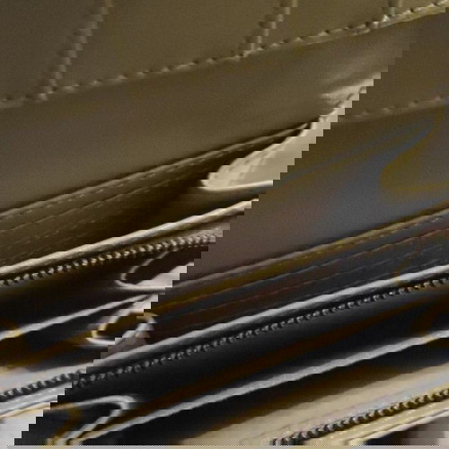 Folli Follie khaki wallet with minor wear used