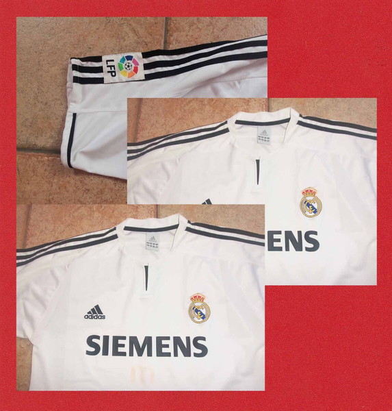 Αθλητική Φανέλα ''Ρεάλ Μαδρίτης'' / Real Madrid / Adidas - Siemens / LFP / Μέγεθος XL.