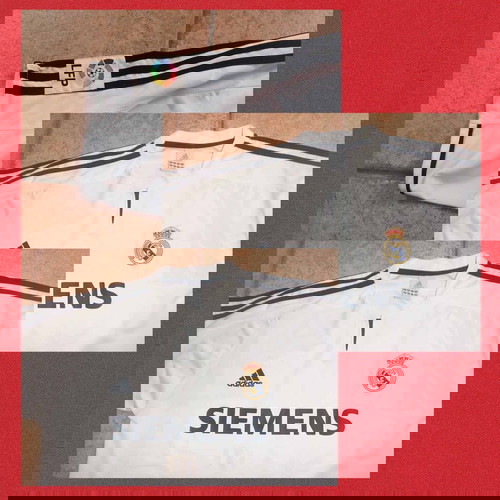 Αθλητική φανέλα Ρεάλ Μαδρίτης Adidas Siemens LFP μέγεθος XL μεταχειρισμένη