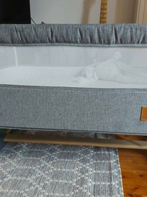 Bebe Stars Crib 90x54 like new