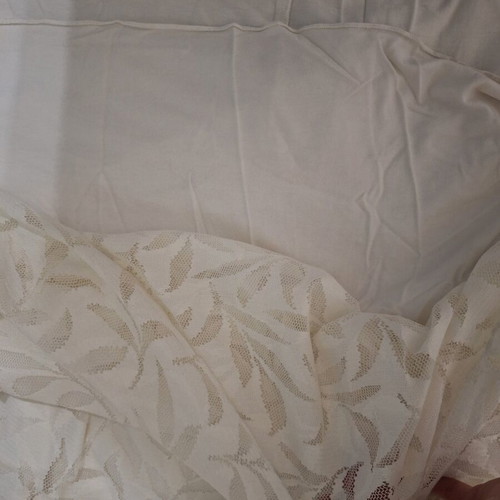 Maxi dress Enzzo white lace size M like new
