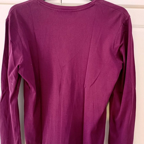 Concept long-sleeve blouse used, purple, size XL