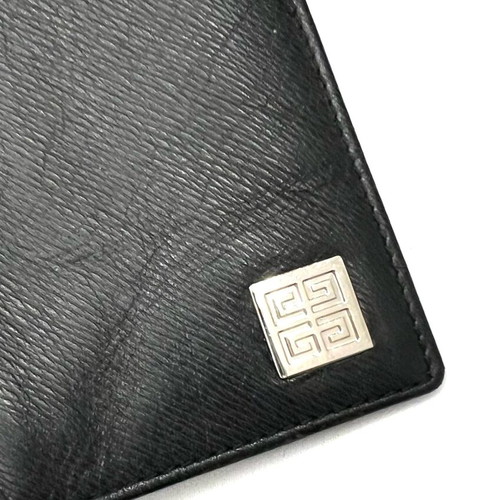 Givenchy flap wallet used, black