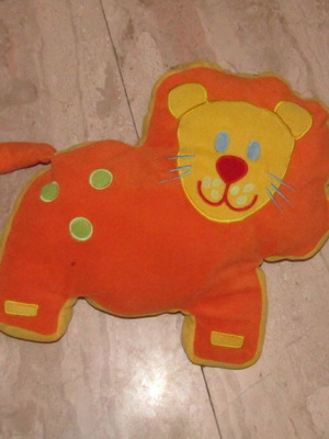 Stuffed lion used