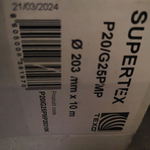 Flexible ventilation ducts like new, 4 packs of 10 meters, insulated